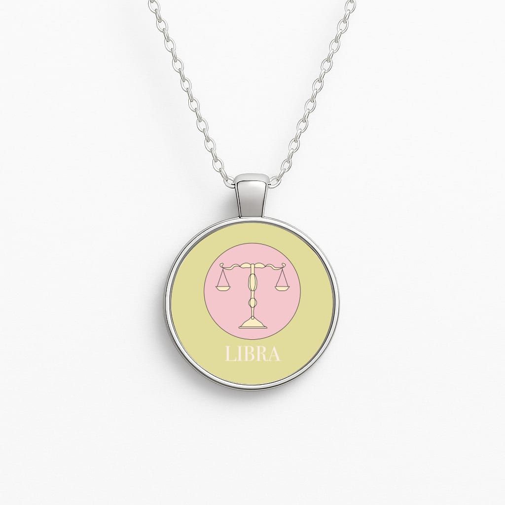 Libra - Tarot Cards Necklace