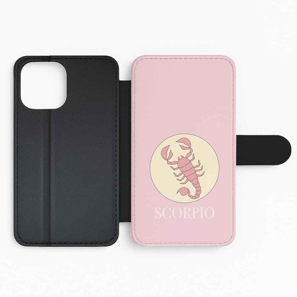 Scorpio - Tarot Cards Flip Phone Case