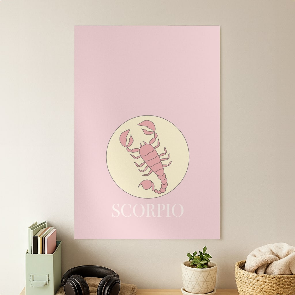 Scorpio - Tarot Cards Poster