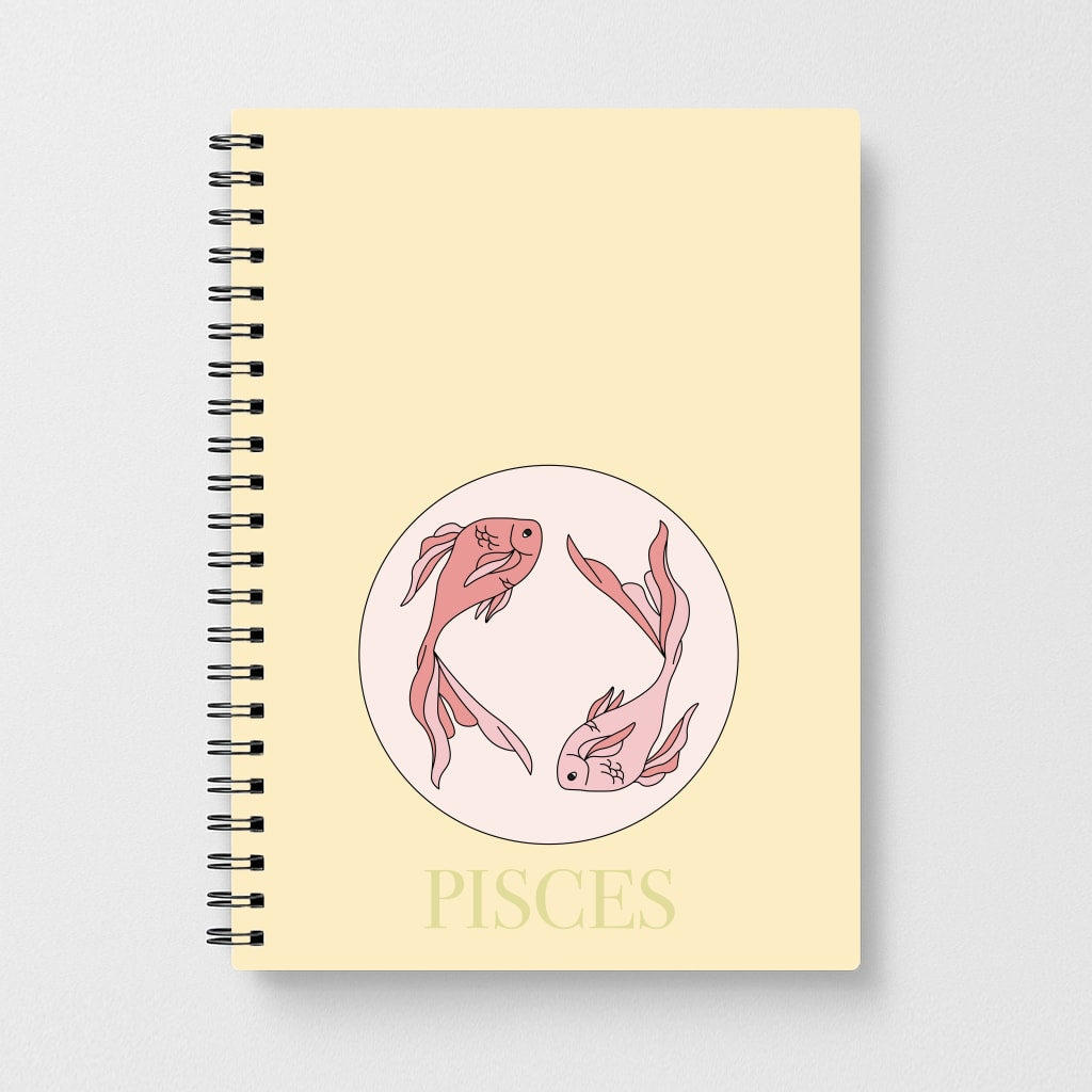 Pisces - Tarot Cards Notebook