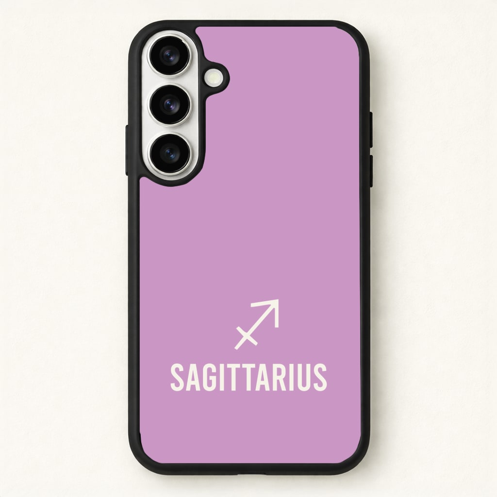 Sagittarius Pastel Zodiac Phone Case for Galaxy S26 Plus