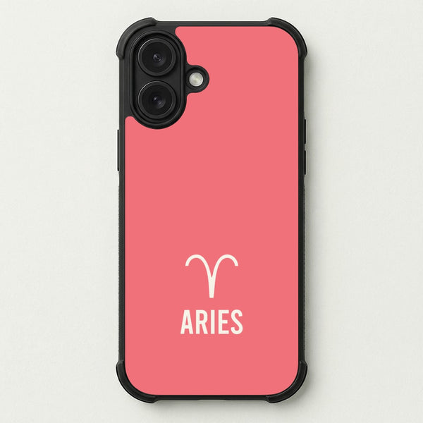 Aries Pastel Zodiac Phone Case — Bumper case