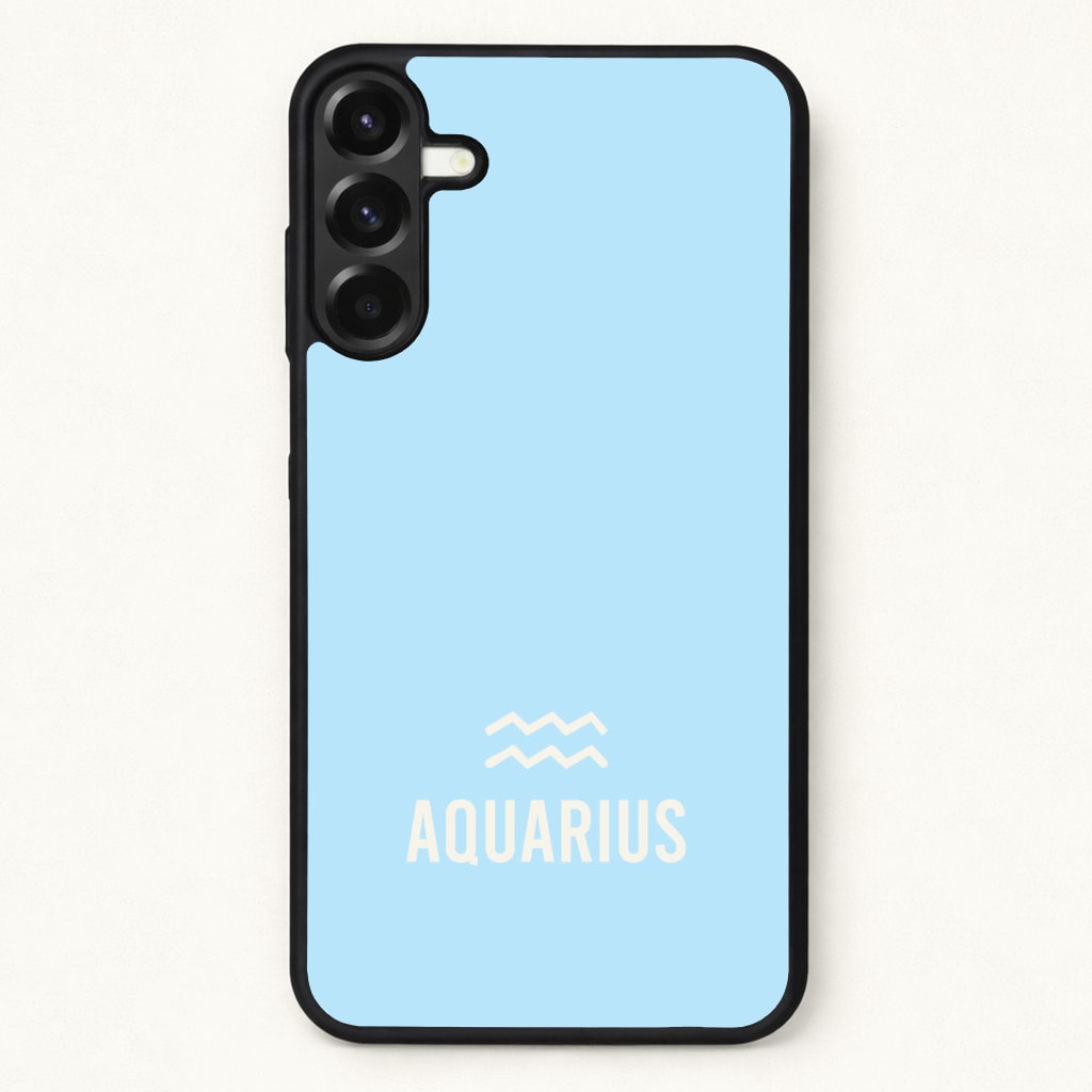 Aquarius Pastel Zodiac Phone Case for Galaxy A57