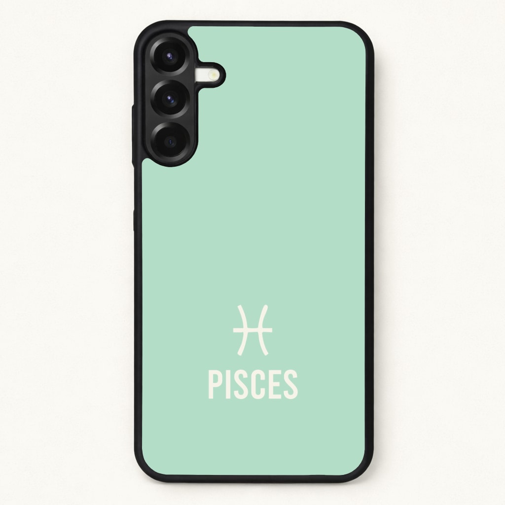 Pisces Pastel Zodiac Phone Case for Galaxy A57