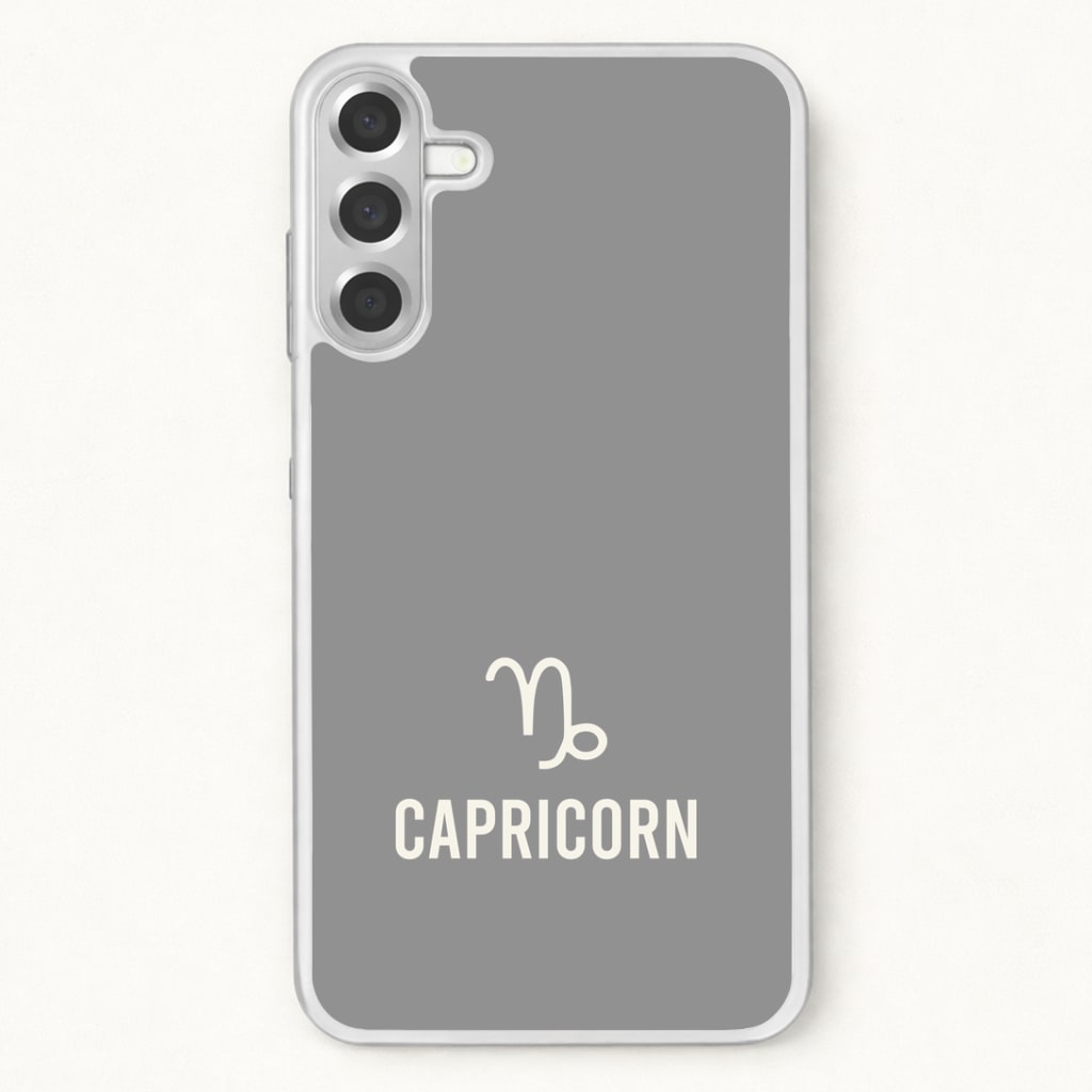 Capricorn Pastel Zodiac Phone Case for Galaxy A57