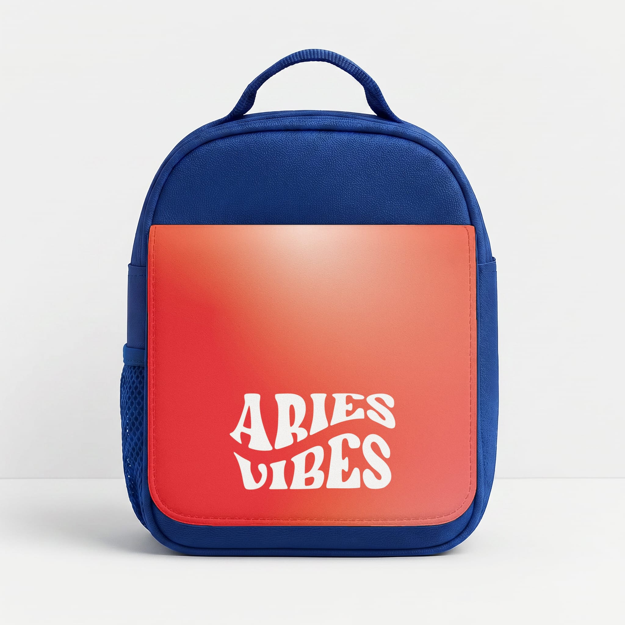Aries Vibes Gradient Zodiac Lunchbox - Blue