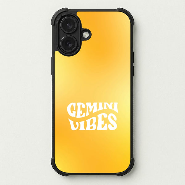 Gemini Vibes Gradient Zodiac Phone Case — Bumper case