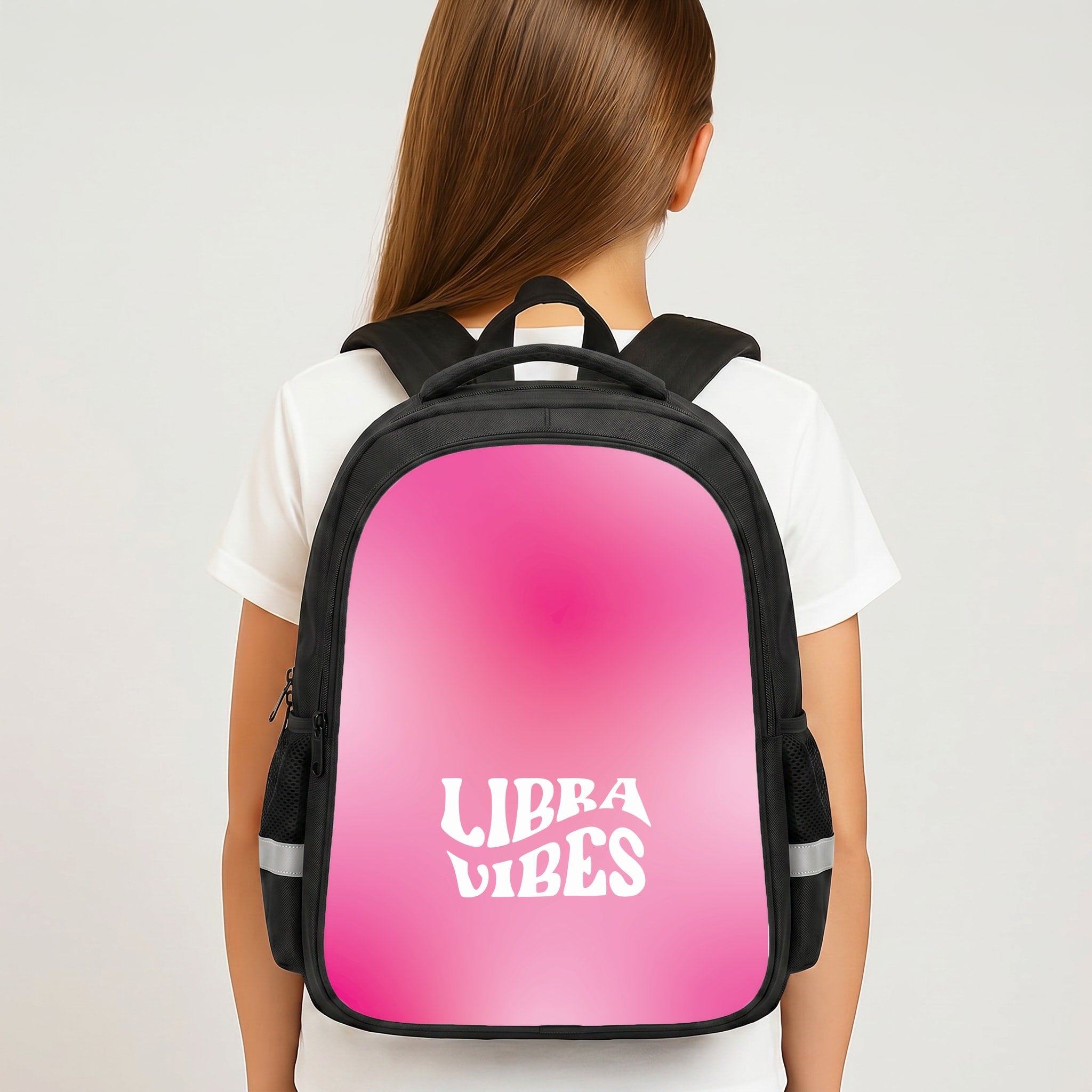 Libra Vibes Gradient Zodiac Backpack