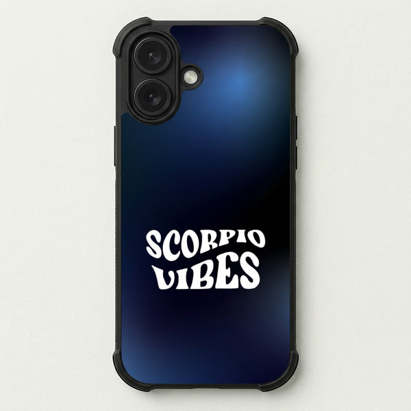 Scorpio Vibes Gradient Zodiac Phone Case — Bumper case