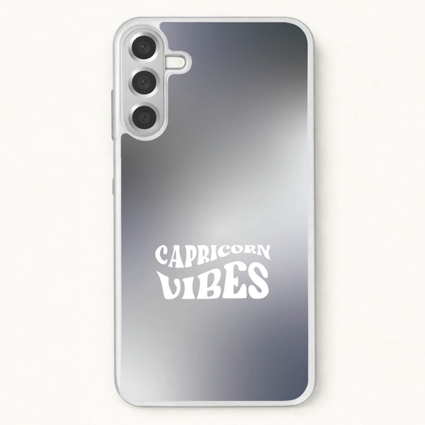 Capricorn Vibes Gradient Zodiac Phone Case for Galaxy A17