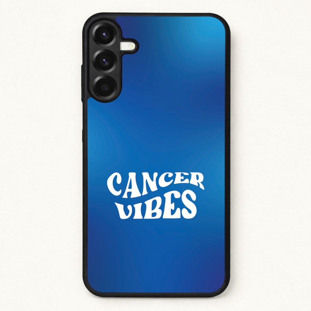 Cancer Vibes Gradient Zodiac Phone Case for Galaxy A37