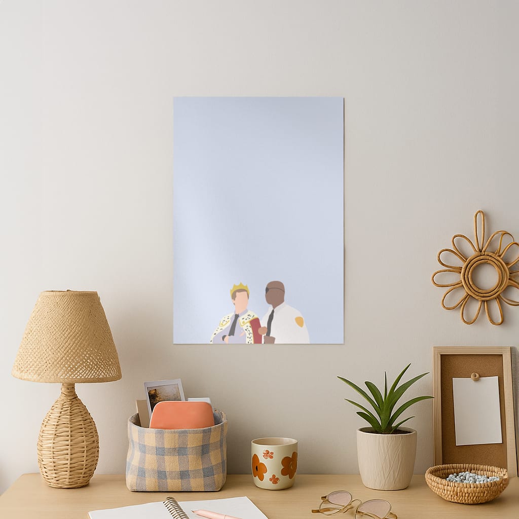 Jake and Holt B99 - Halloween Specials Art Print