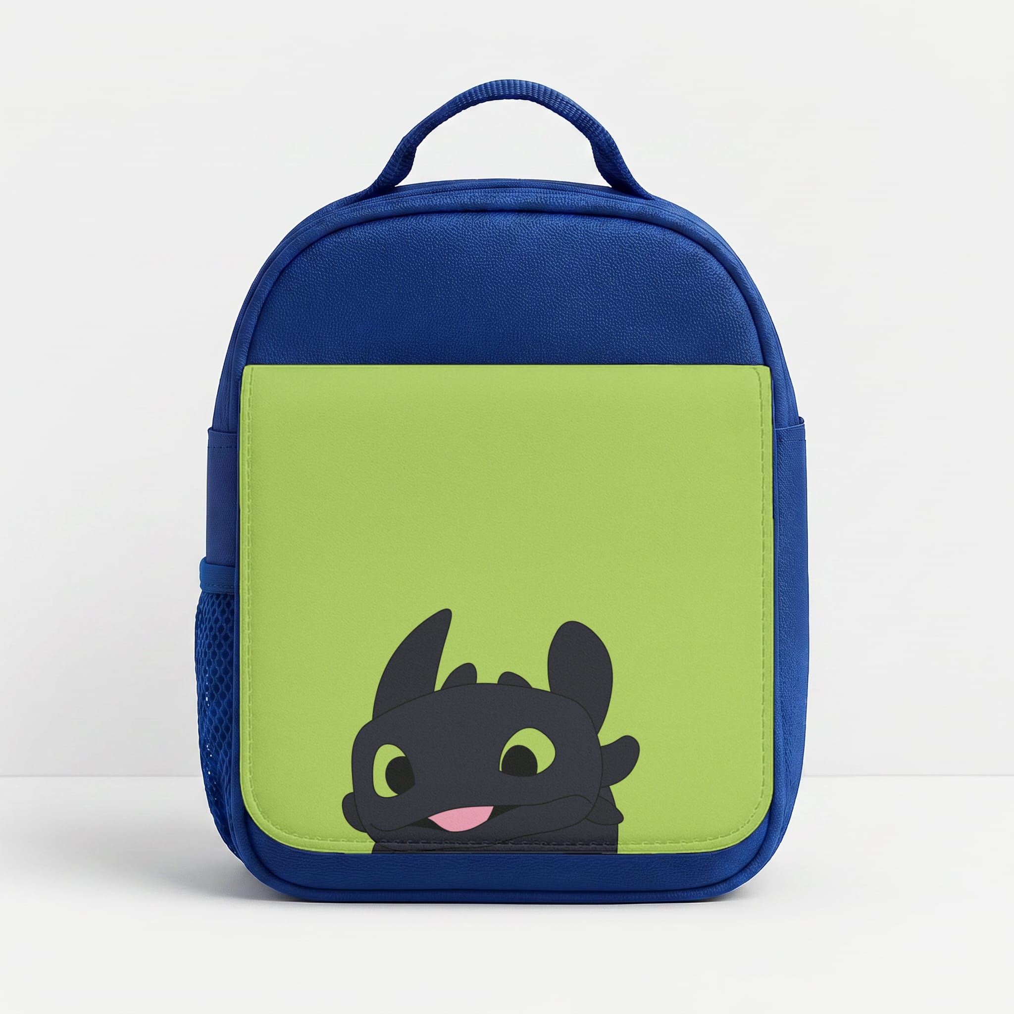 Black Fury Dragon Lunchbox - Blue