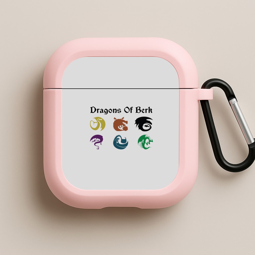 Dragons Of Berk Pink AirPods Case