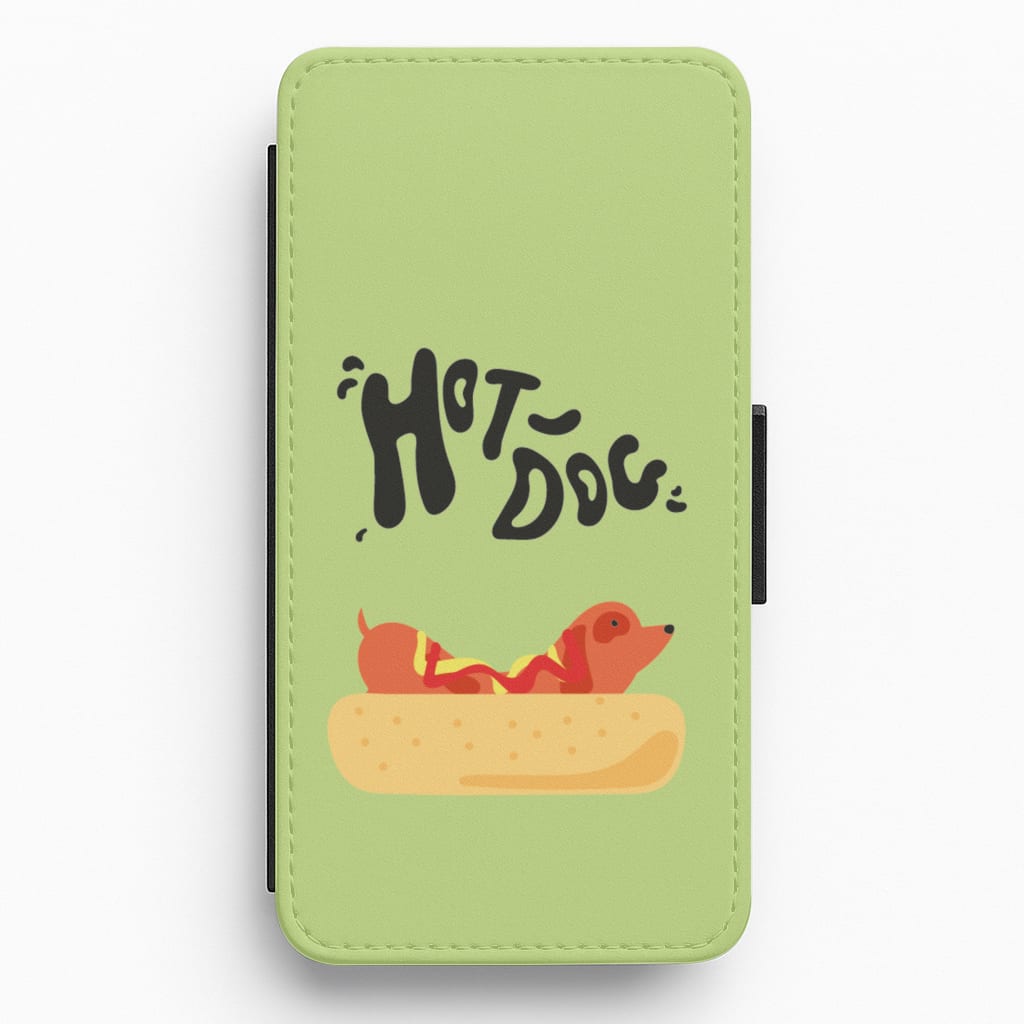Hot Dog - Dachshunds Flip / Wallet Phone Case