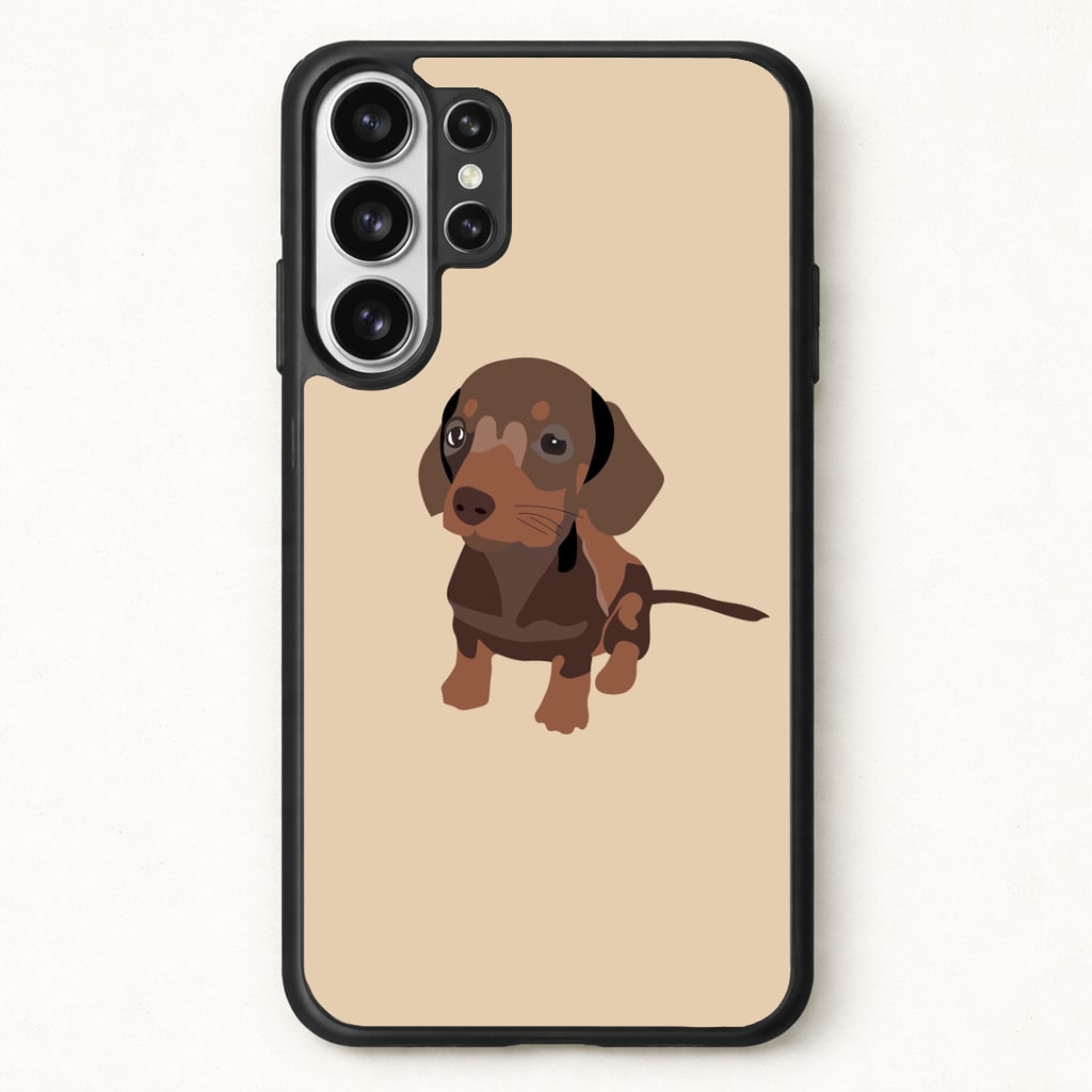 Brown - Dachshunds Phone Case for Galaxy S26 Ultra