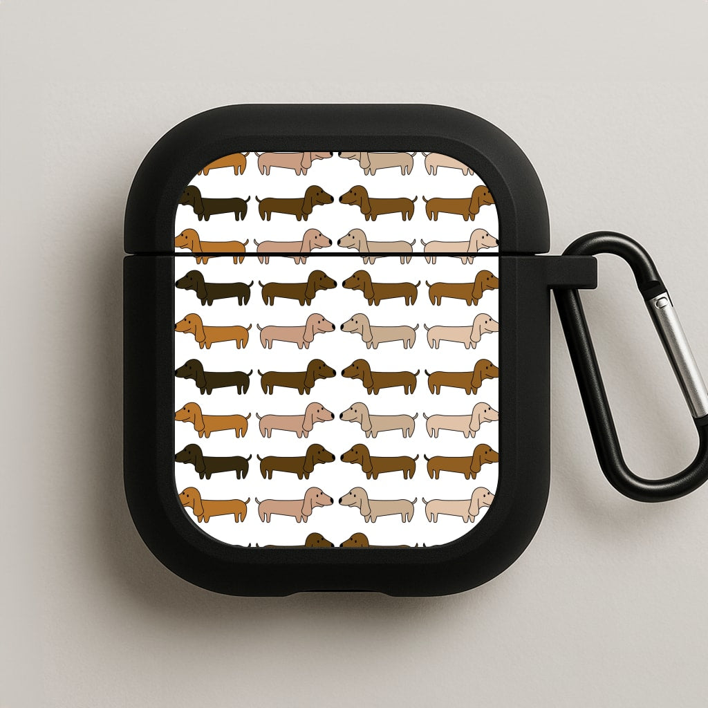 Collage - Dachshunds AirPods Case
