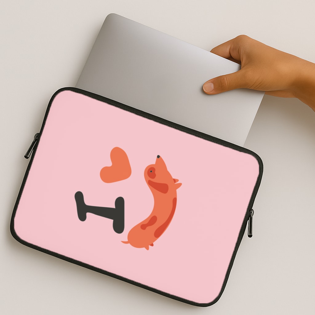 I love Dachshunds MacBook Case