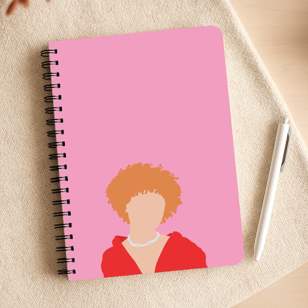 Red Hoodie - Ice Spice Notepad
