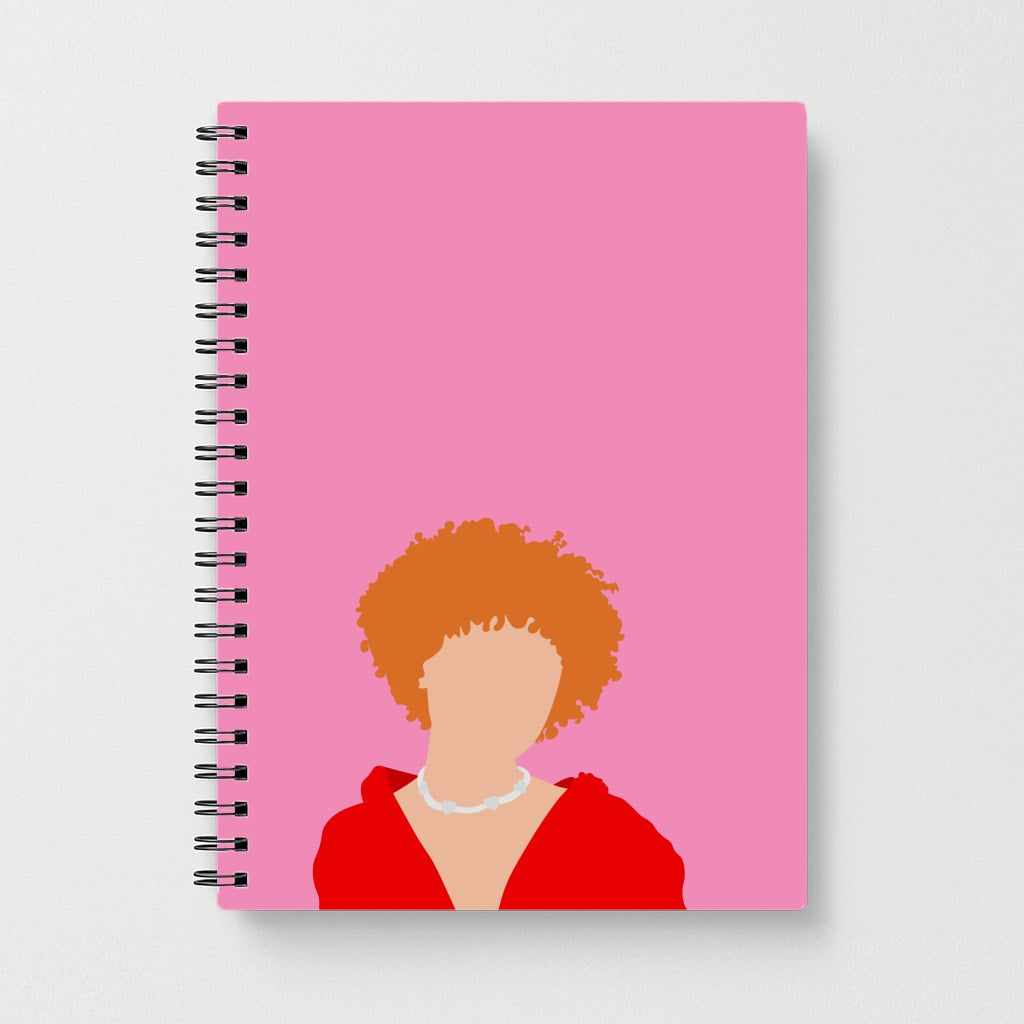 Red Hoodie - Ice Spice Notebook