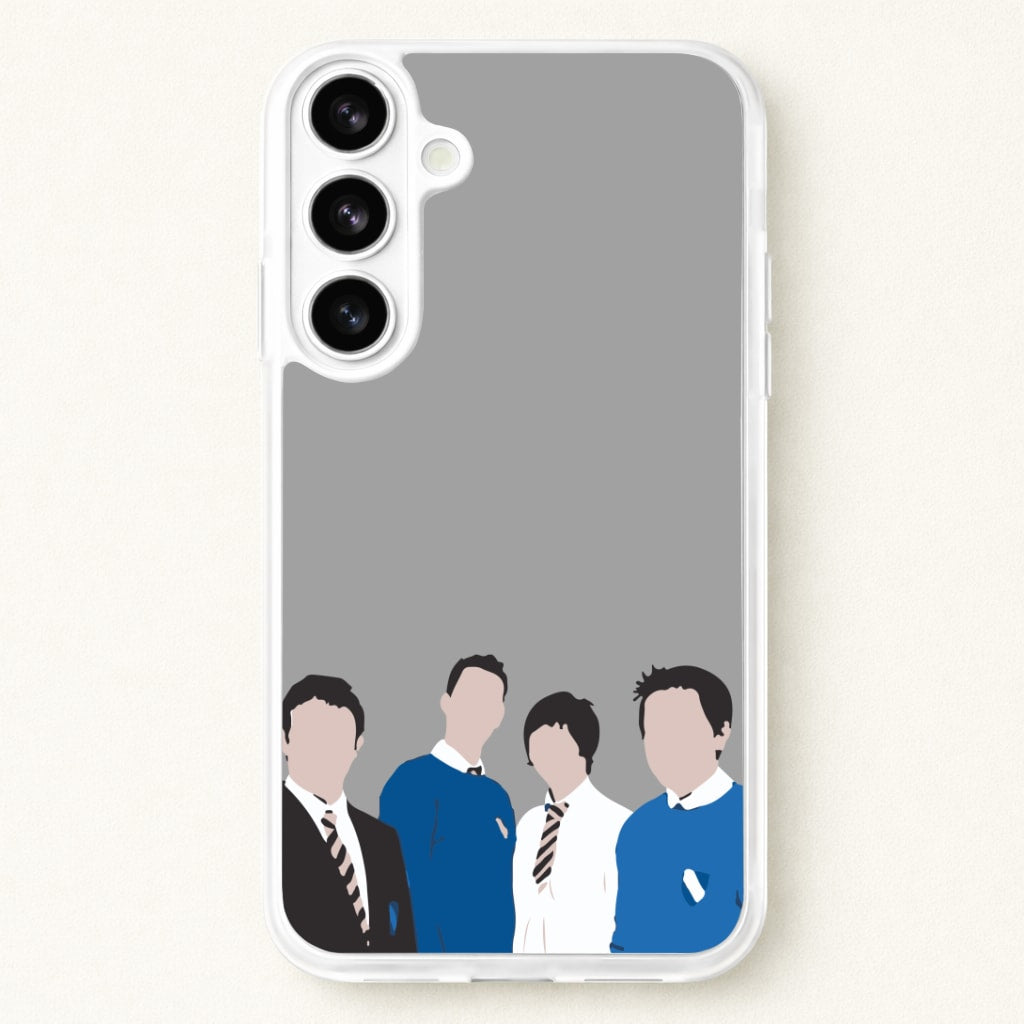The Cartoon Inbetween Phone Case for Galaxy S26 Plus