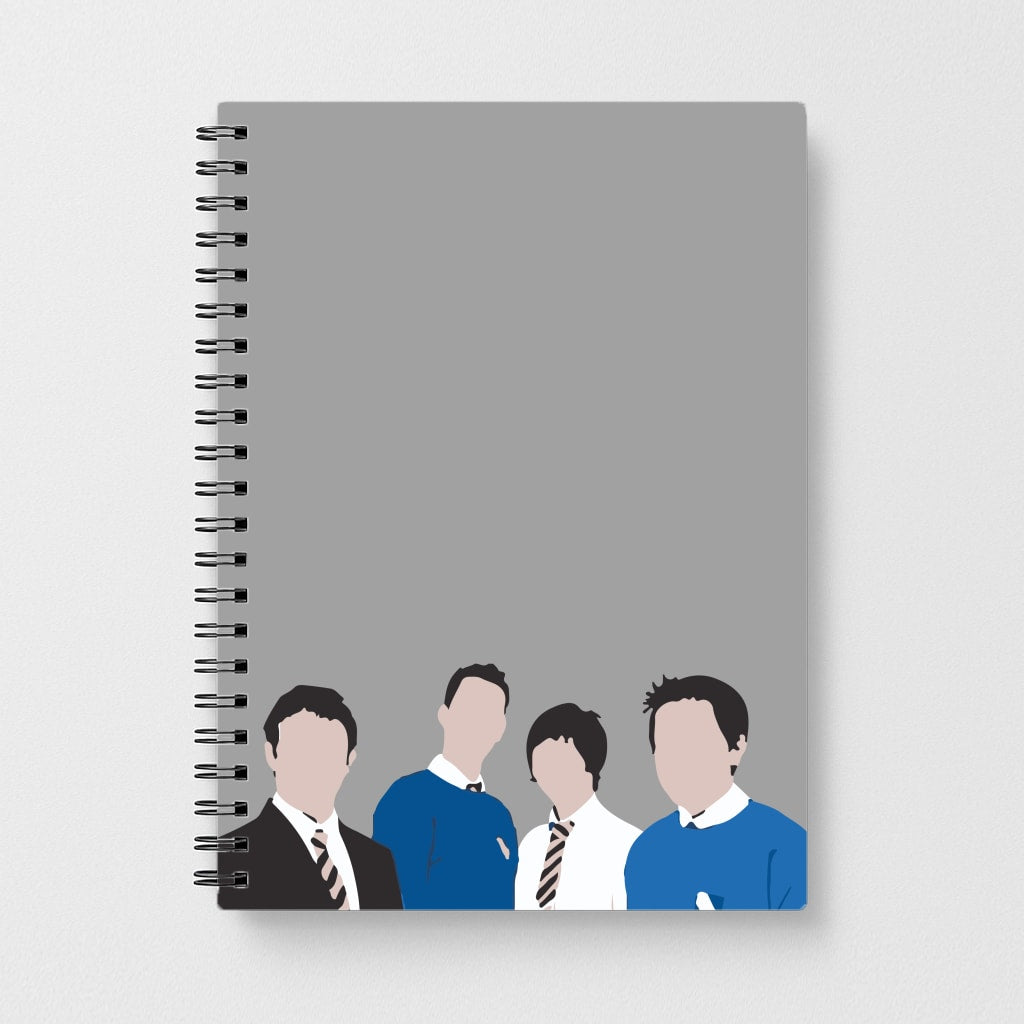 The Cartoon Inbetweeners Notebook - Fun Cases
