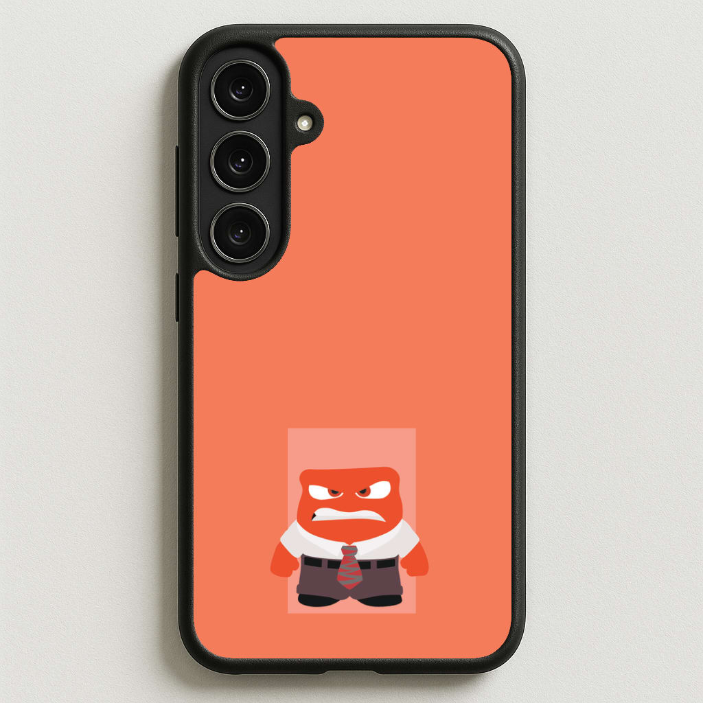 Anger - Inside Out Phone Case for Galaxy S25FE