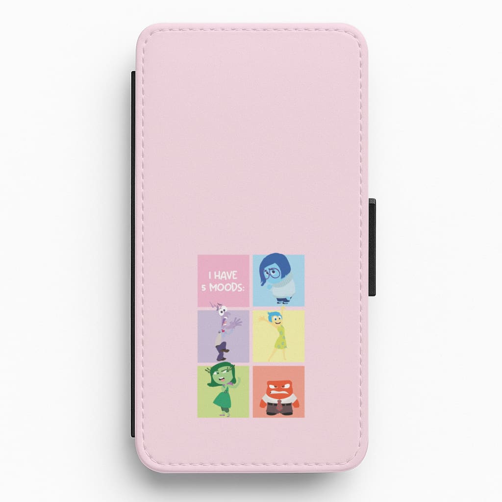 I Have Moods - Inside Out Flip / Wallet Phone Case