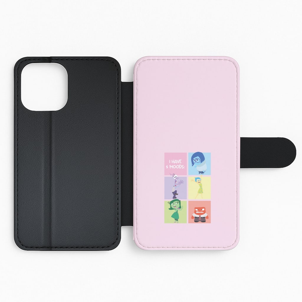 I Have Moods - Inside Out Flip Phone Case