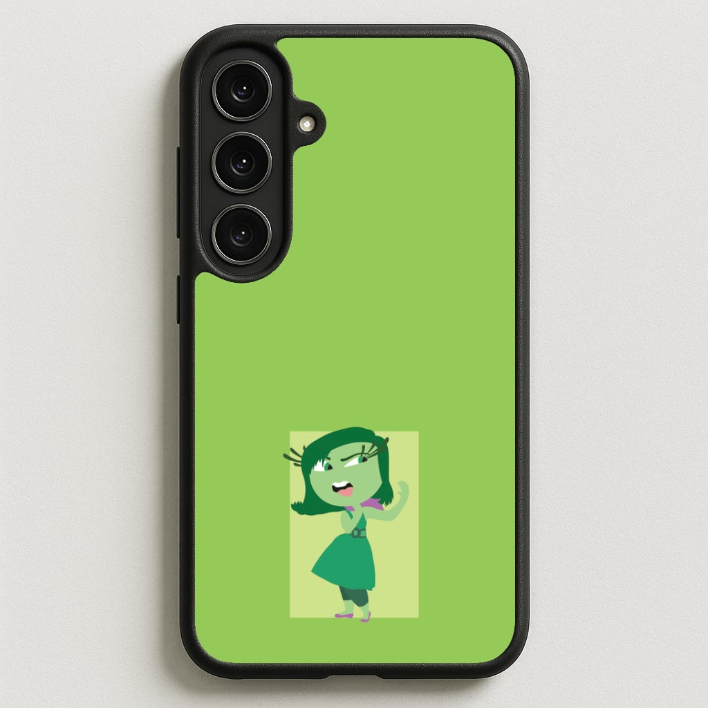 Disgust - Inside Out Phone Case for Galaxy S25FE