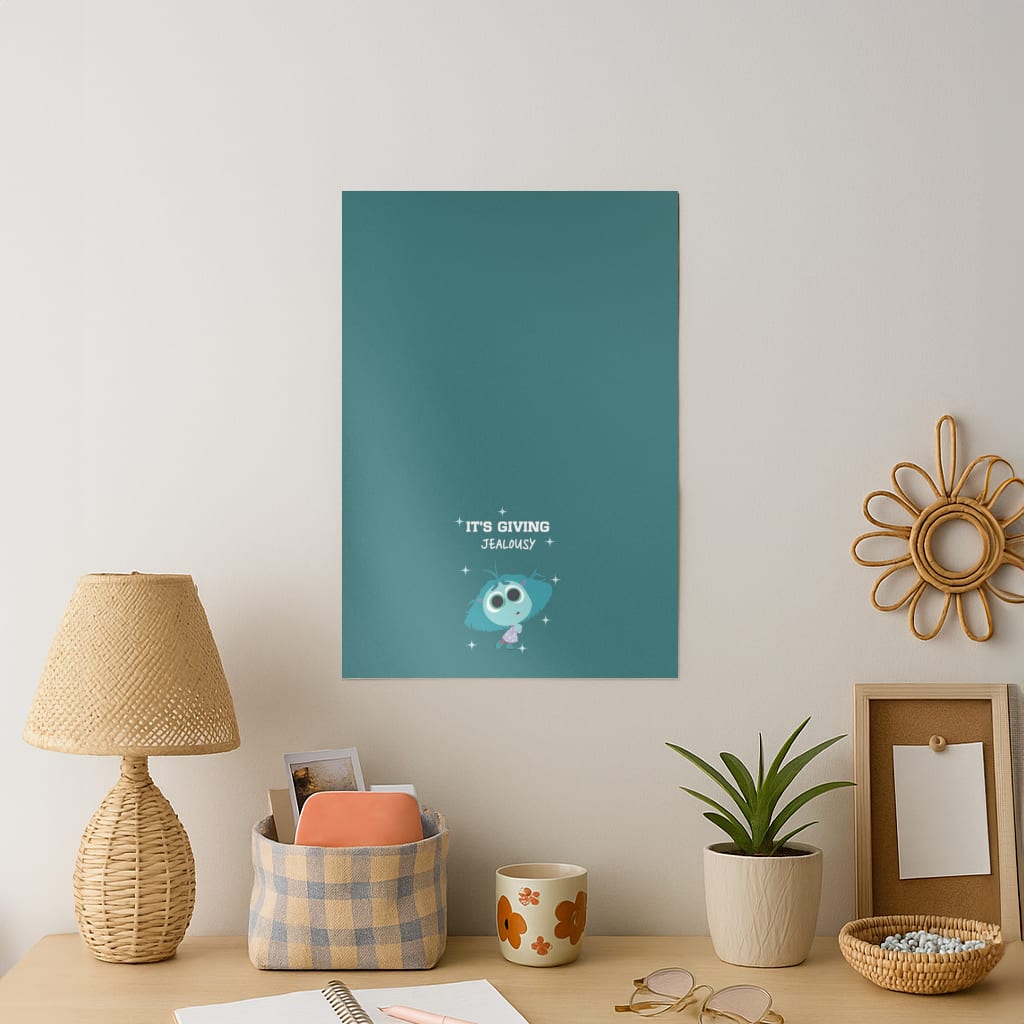 It's Giving Jelousy - Inside Out Art Print