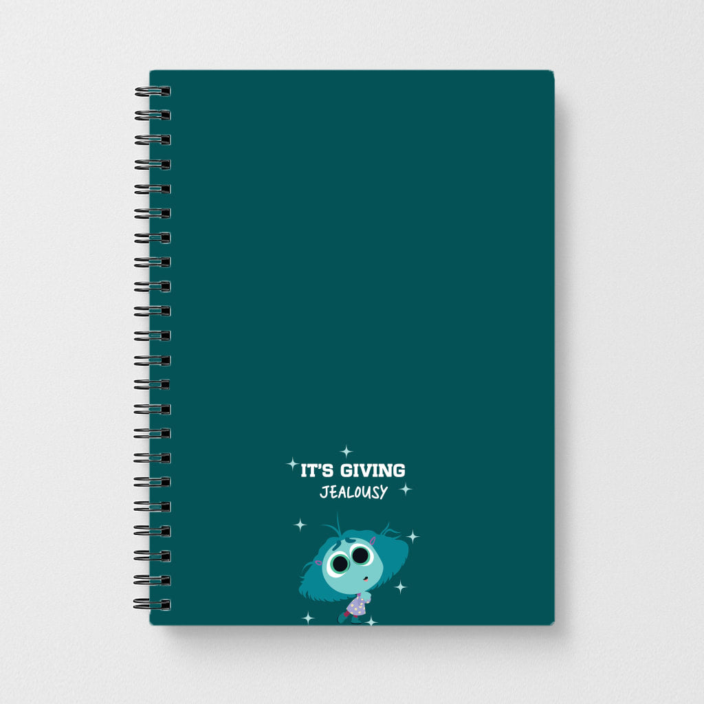 It's Giving Jelousy - Inside Out Notebook