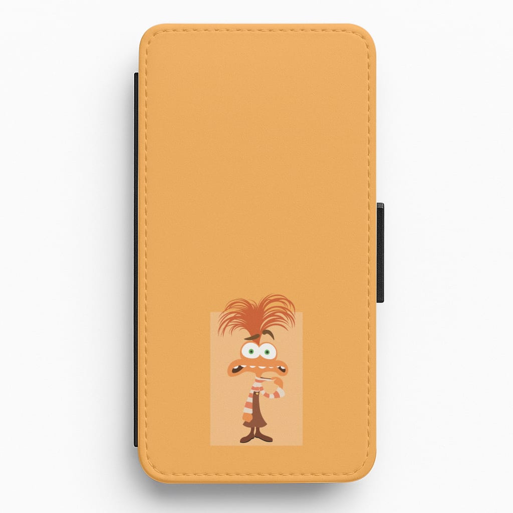 Anxiety - Inside Out Flip / Wallet Phone Case