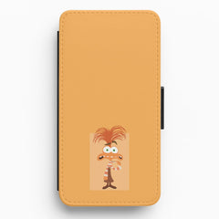 Anxiety - Inside Out Flip / Wallet Phone Case