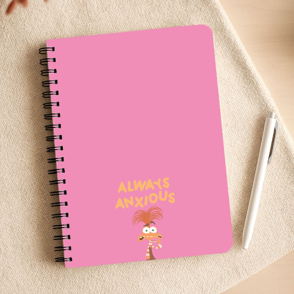 Always Anxious - Inside Out Notepad