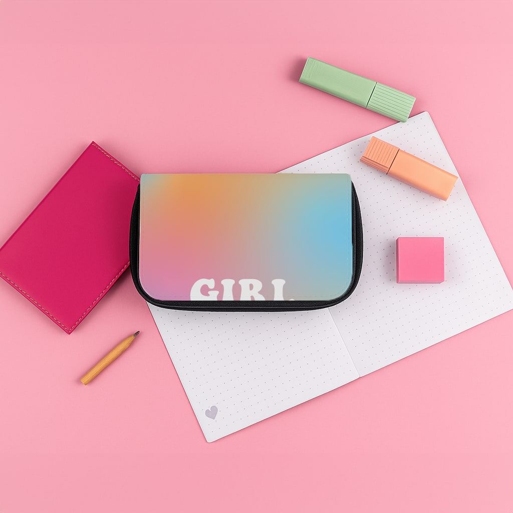 Girl Boss - Aesthetic Quote Pencil Case