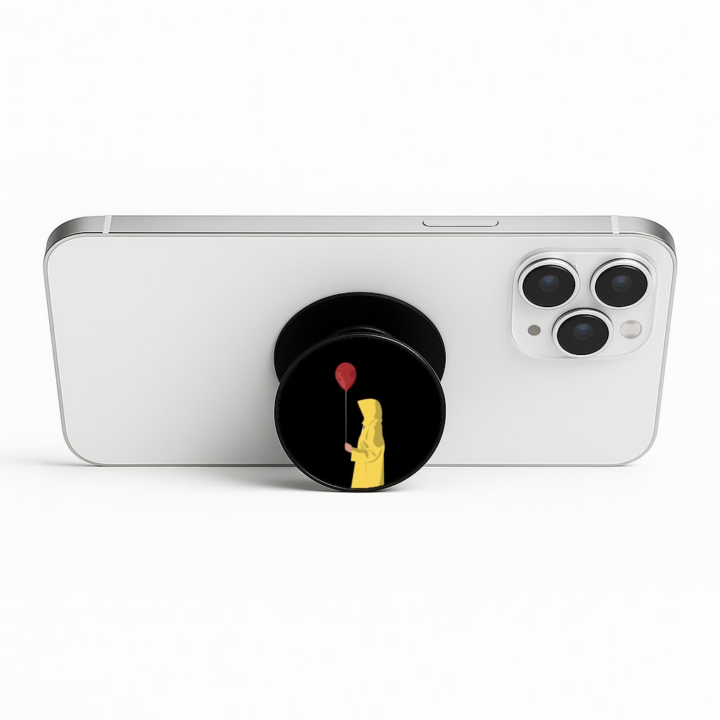 Holding Balloon - Clown Phone Stand
