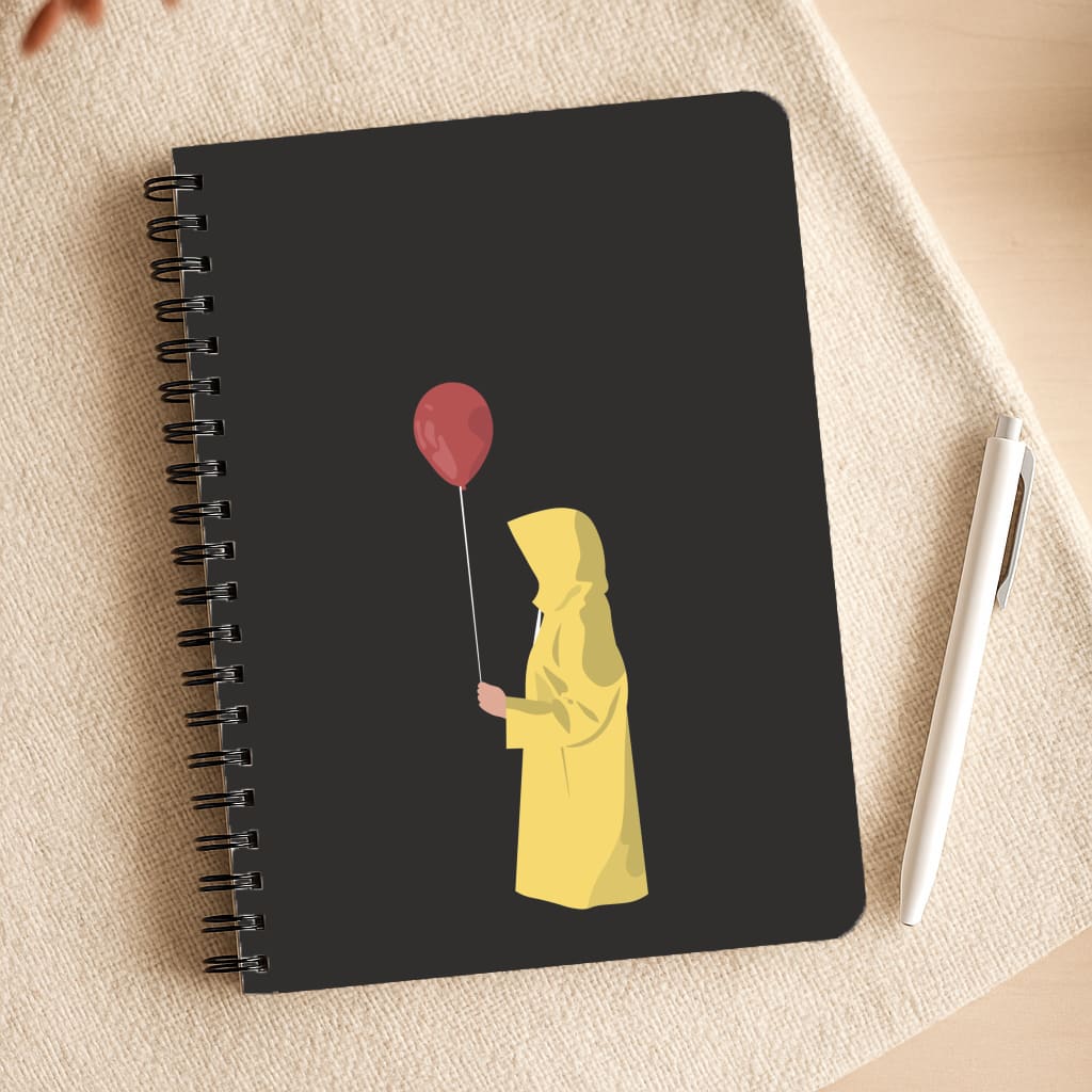 Holding Balloon - Clown Notepad