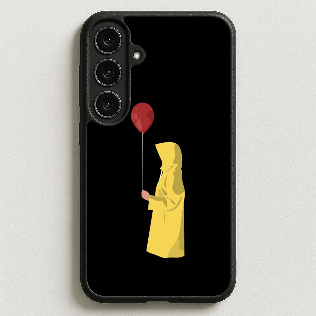 Holding Balloon - Clown Phone Case for Galaxy S25FE