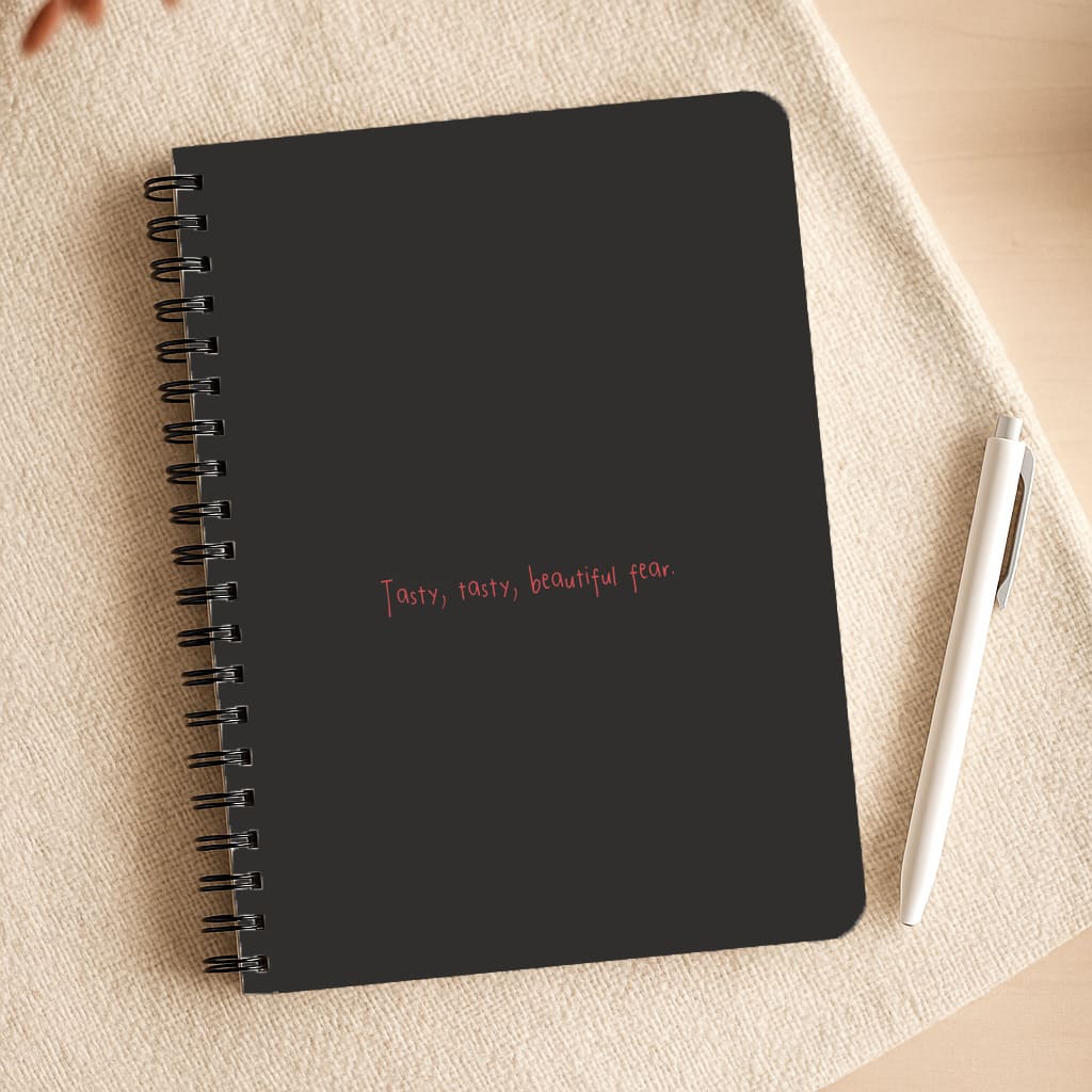 Tasty, Tasty , beautiful fear - Clown Notepad