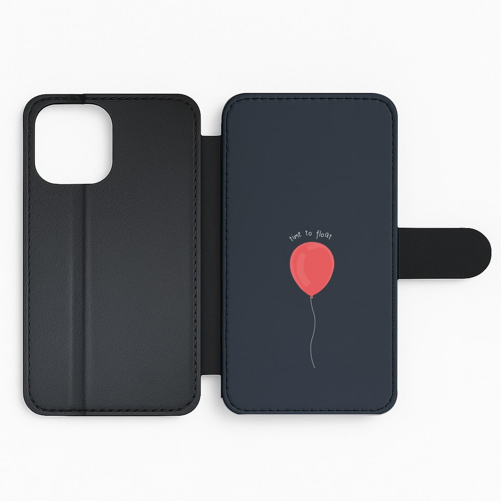 Time To Float - Clown Flip Phone Case
