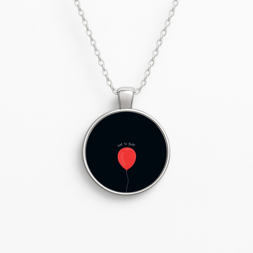 Time To Float - Clown Circle Necklace