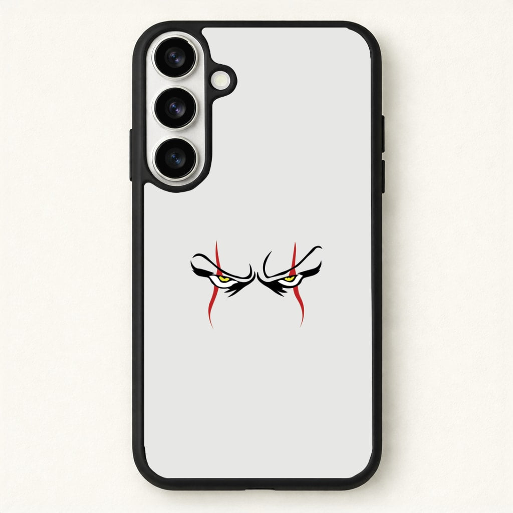 Clown Eyes Phone Case for Galaxy S26 Plus