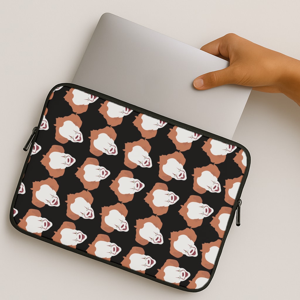 Clown Pattern MacBook Case