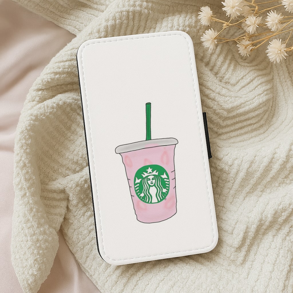 Coffee Pinkity Drinkity - James Charles Wallet Phone Case