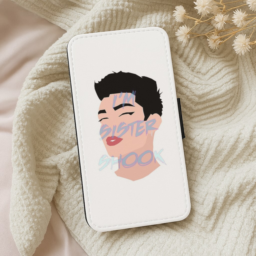 I'm Sister Shook - James Charles Wallet Phone Case