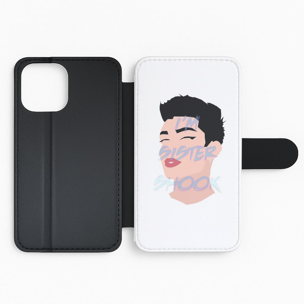 I'm Sister Shook - James Charles Flip Phone Case