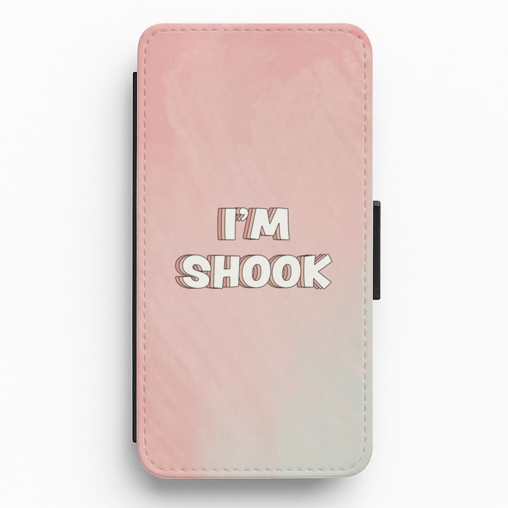 I'm Shook - James Charles Flip / Wallet Phone Case