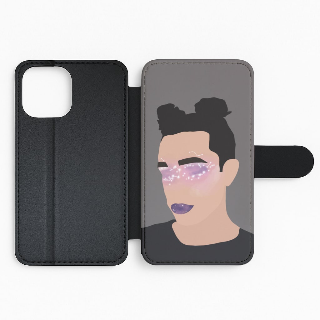 Starry Eyed - James Charles Flip Phone Case
