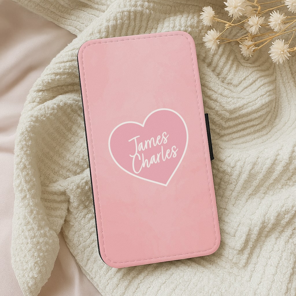 James Charles Heart Wallet Phone Case